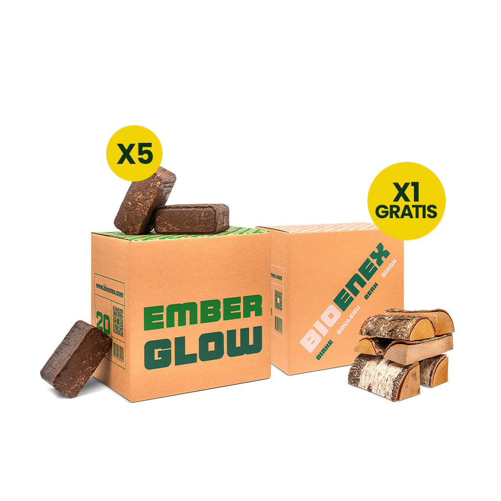 EmberGlow Nachtbriketts
