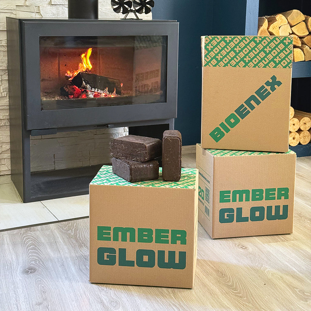 EmberGlow Nachtbriketts