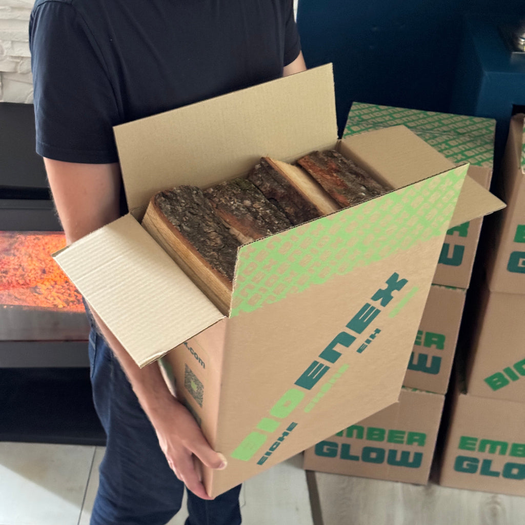 Ofengetrocknetes Eiche Brennholz