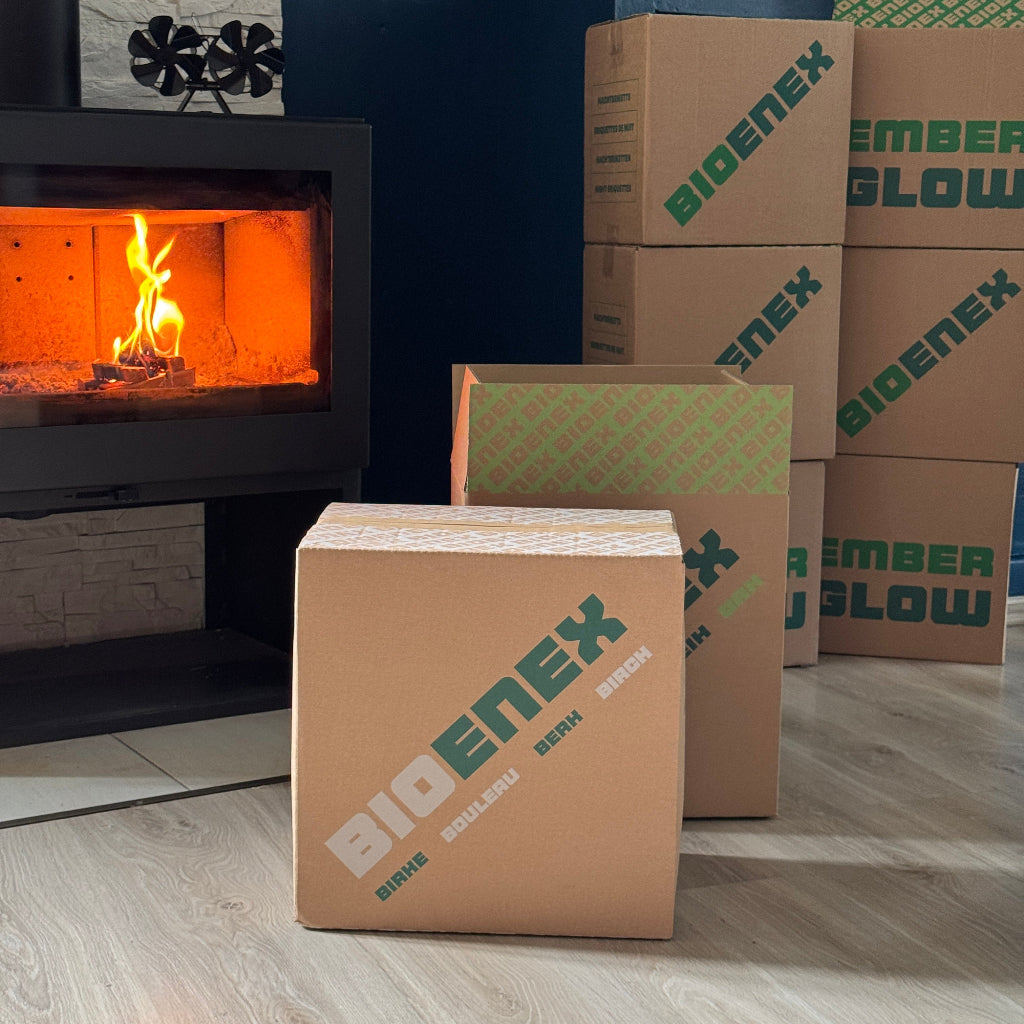 Ofengetrocknetes Birke Brennholz