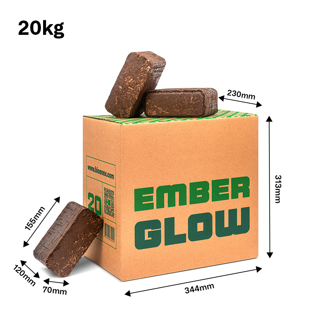 EmberGlow Nachtbriketts