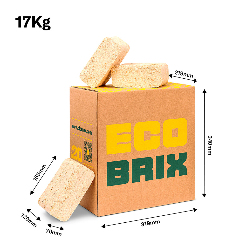 EcoBrix Sägemehlbriketts