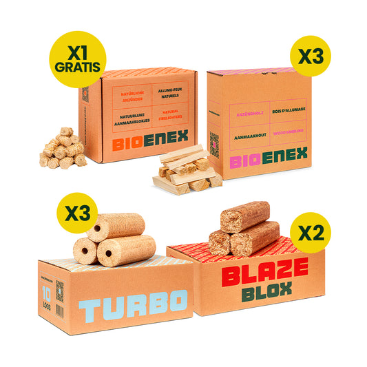 Modernes Heizungs Produktpaket